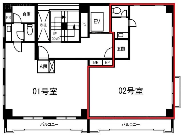 ハウスジェントウル802 間取り図