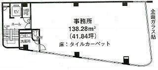 ウィンド北新宿2F 間取り図