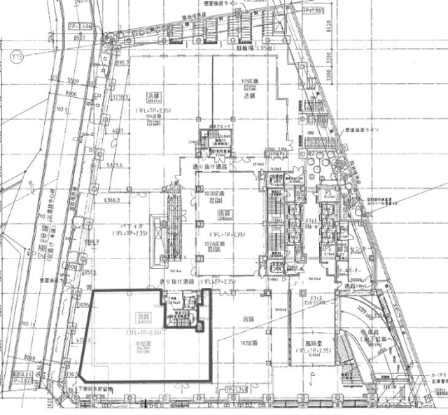 NBFコモディオ汐留101 間取り図