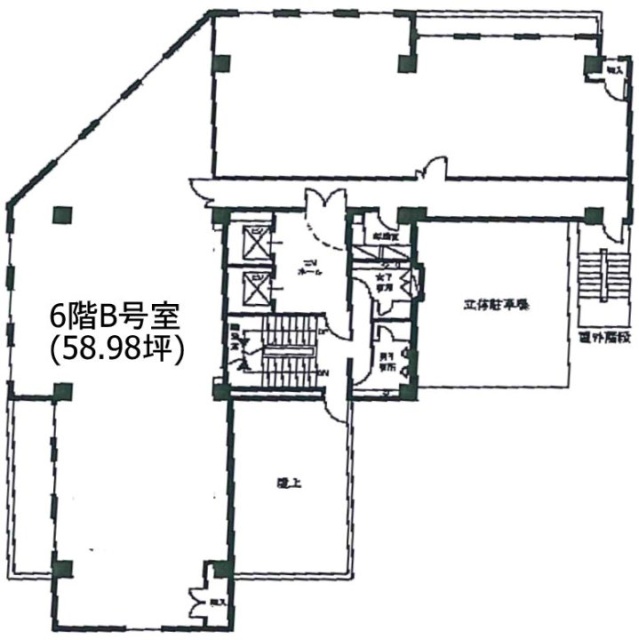 中村LKビルB 間取り図