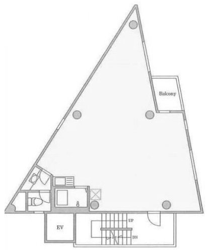 第二ゼネラルビル5F 間取り図