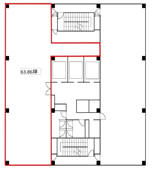 松戸ビル11F 間取り図