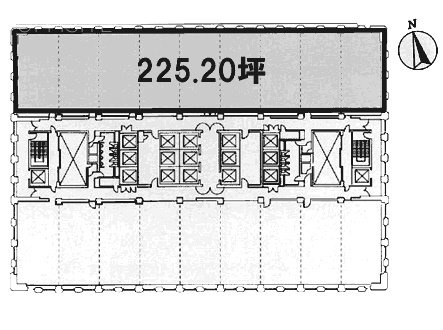 富国生命ビル1401 間取り図