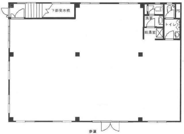 政紙ビル1F 間取り図