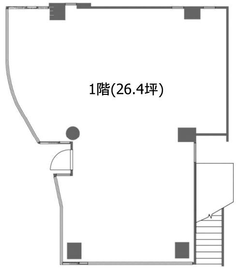 ファノス表参道1F 間取り図