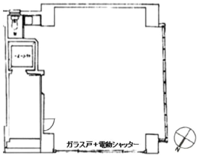 第3篠原ビル1F 間取り図