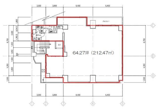 クレアレーヴ大森2F 間取り図