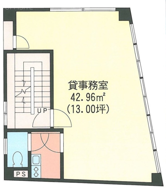 越田ビル3F 間取り図