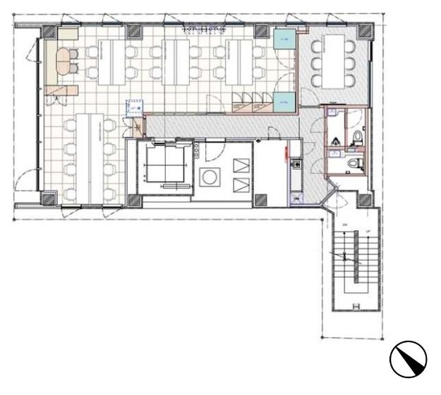 S-Frontier渋谷青山通り10F 間取り図