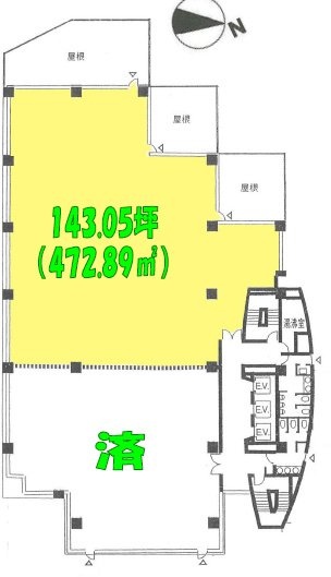 光陽ビル4F 間取り図