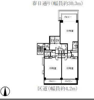 中川ビル902 間取り図