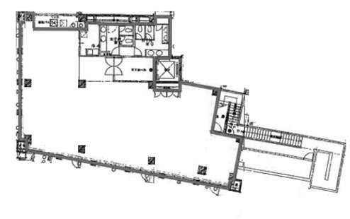 パシフィックマークス赤坂見附B1F 間取り図