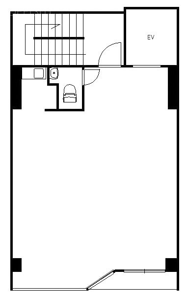 朋林ビル2F 間取り図