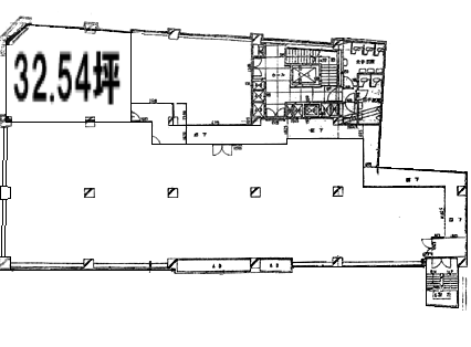 さくら川崎駅前ビル5F 間取り図