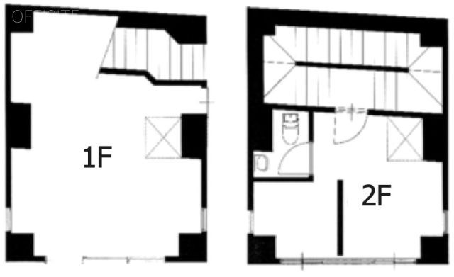 MIYAJIMAビル1F~2F 間取り図