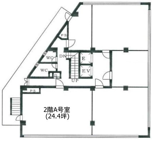 山の手ビルA 間取り図