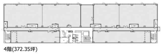 ライフサイエンス研究センター4F 間取り図