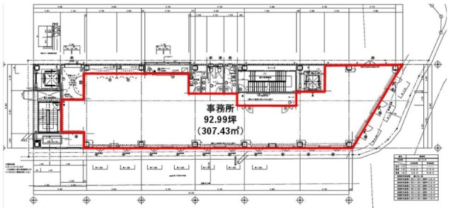 GINZA MISS PARIS8F 間取り図