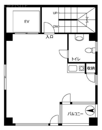 第2KSビル3F 間取り図