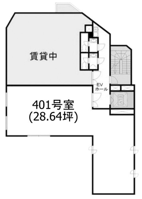 S&Sビル401 間取り図