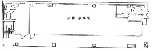 本郷BNビル1F 間取り図