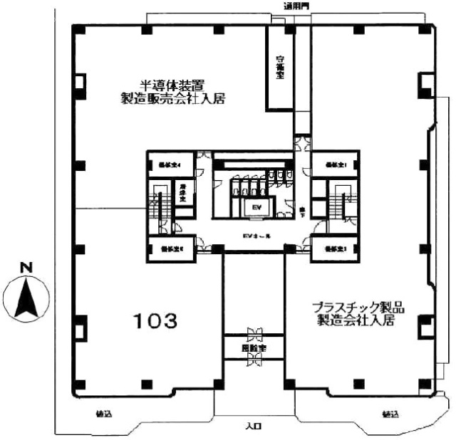 天幸ビル17103 間取り図