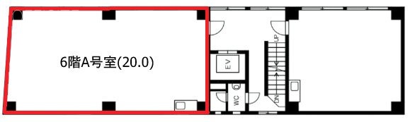 第二宮地ビルA 間取り図