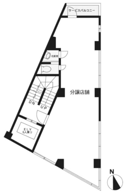 stonewallビル301 間取り図