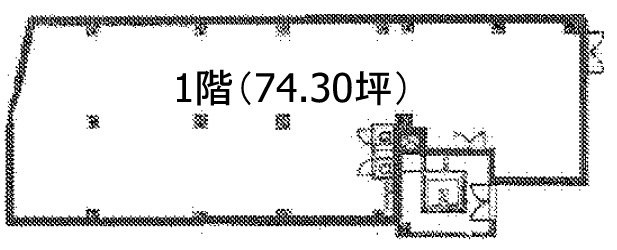 第2渡辺ビル1F 間取り図
