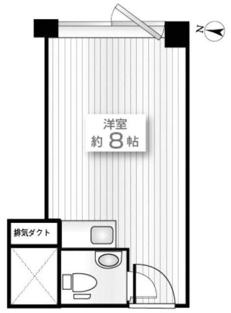 番町ハイム11F 間取り図