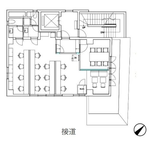 R.core日本橋人形町ビル9F 間取り図