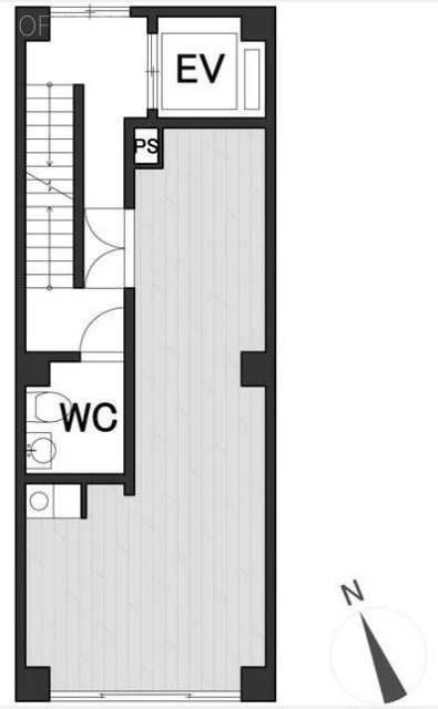 Asahiビル2F 間取り図