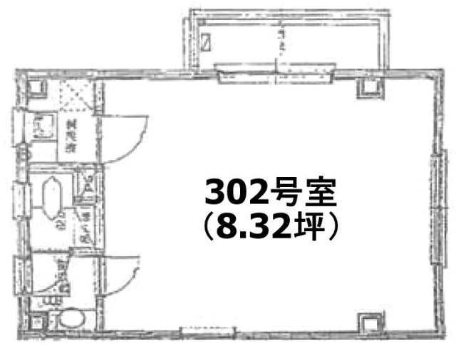 キャナールビル302 間取り図
