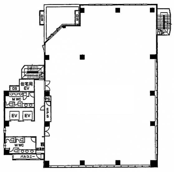 HF青葉台ビル3F 間取り図