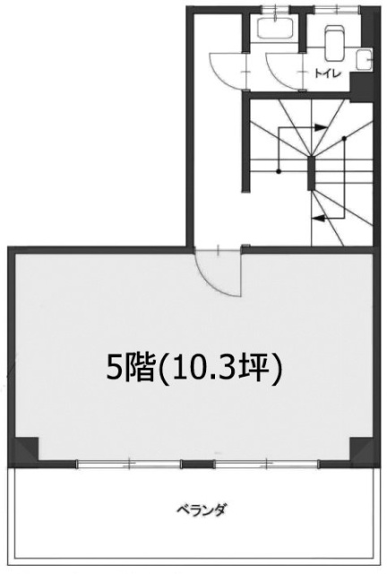 CREA神田ビル51 間取り図