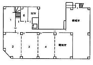 AIC共同ビル人形町27 間取り図