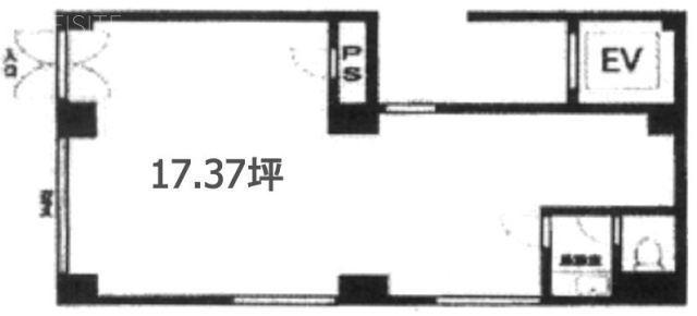 神田NKビル1F 間取り図