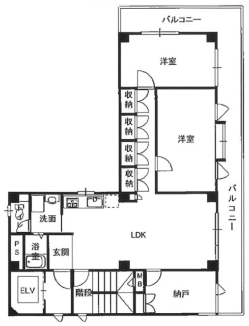 シントミ東日本橋ビル3F 間取り図