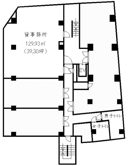 信越ビルA 間取り図