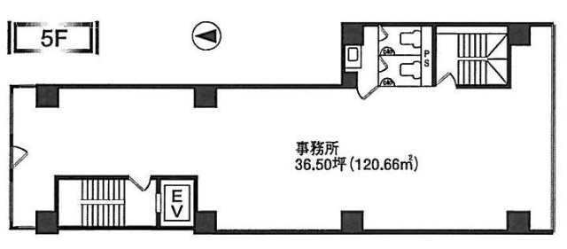第二誠ビル5F 間取り図