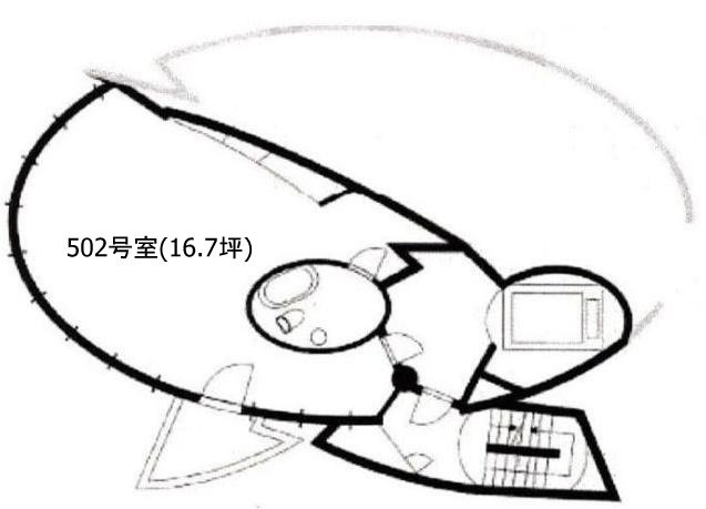 イグレック502 間取り図