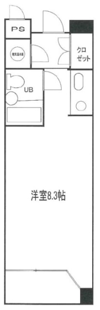 ヒルクレスト平河町503 間取り図
