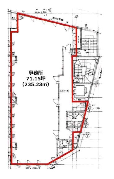 大和代々木ビル3F 間取り図