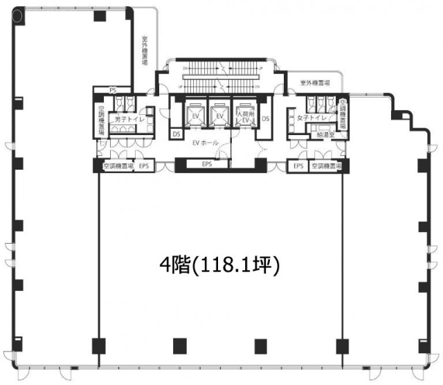 BPRプレイス神谷町B2 間取り図