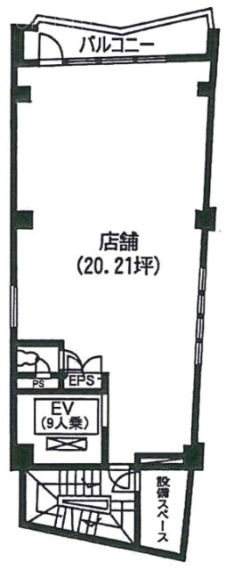 DELI TOWER8F 間取り図