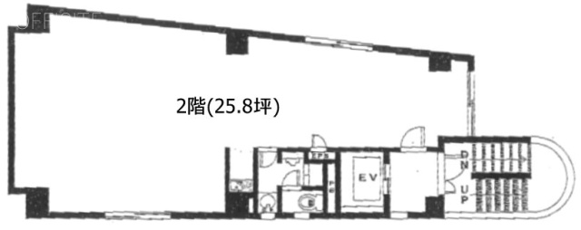高原ビル2F 間取り図