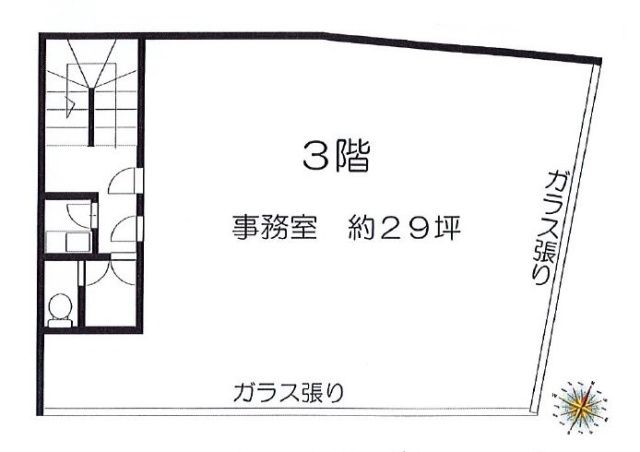 山田ビル3F 間取り図