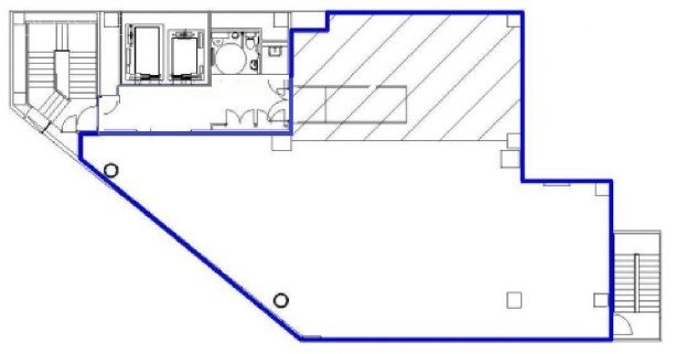 三泉トラスト日本橋ビル2F 間取り図