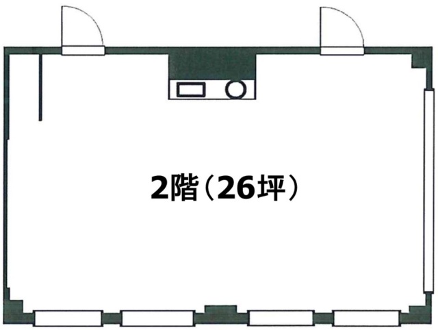 ルミエール東伏見2F 間取り図