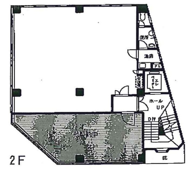 I.S(多田)ビル2F 間取り図